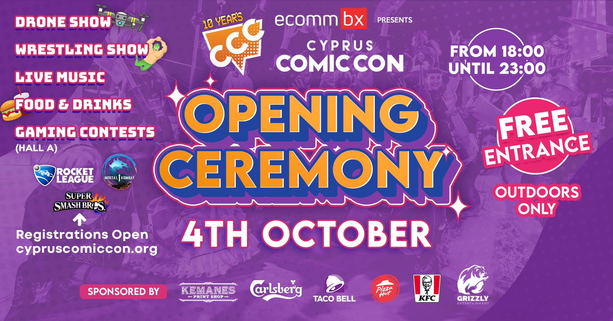 Cyprus Comic Con 2024 Opening Ceremony Cyprus Comic Con